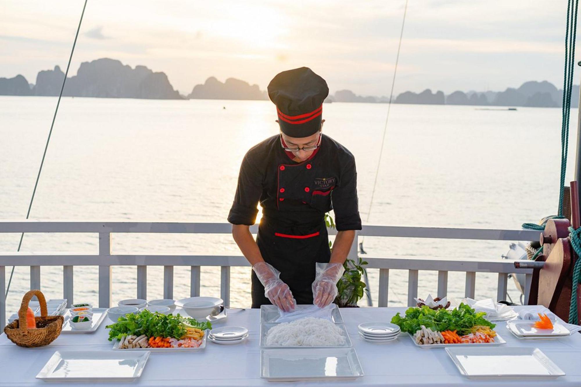 Hotel Halong Arcadia Cruise Hạ Long Exterior foto