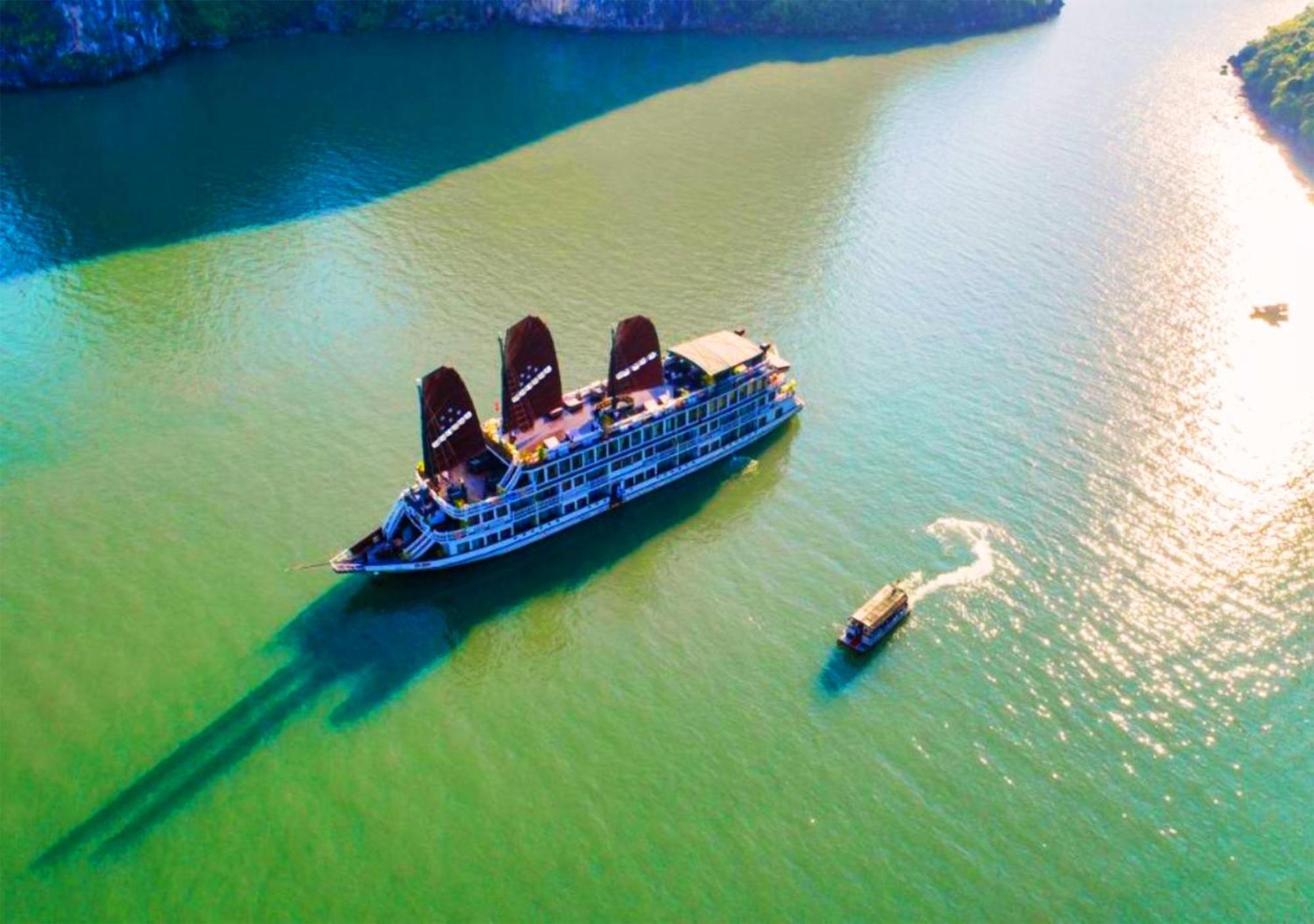 Hotel Halong Arcadia Cruise Hạ Long Exterior foto