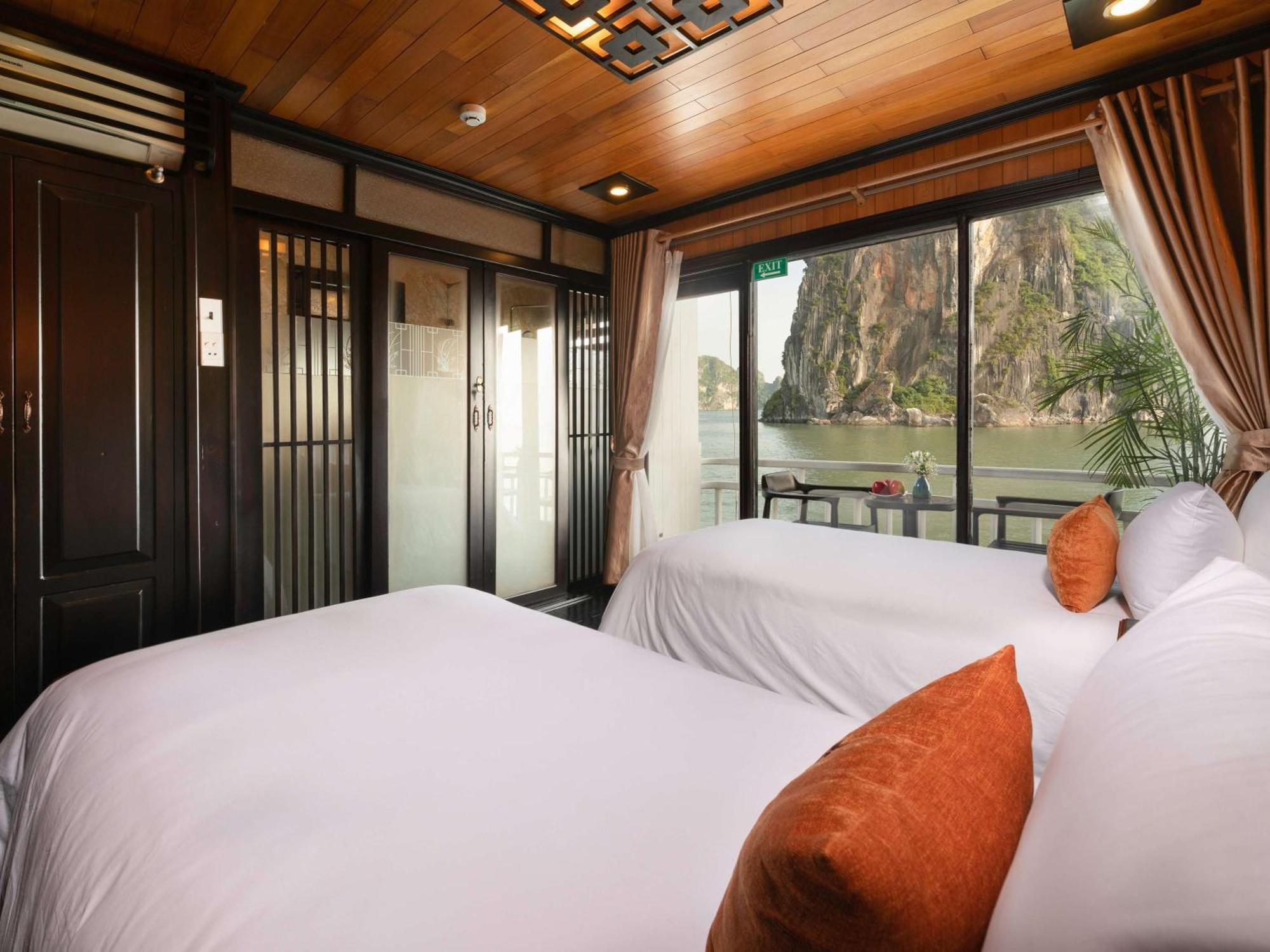 Hotel Halong Arcadia Cruise Hạ Long Exterior foto